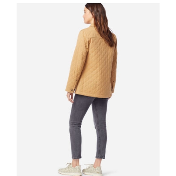 WOMEN'S FERN QUILTED CANVAS BARN COAT - Picture 3 of 5